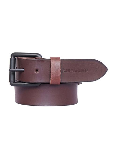 brown leather belt - 15193453 - Standard Image - 1