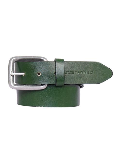 green leather belt - 15193456 - Standard Image - 1