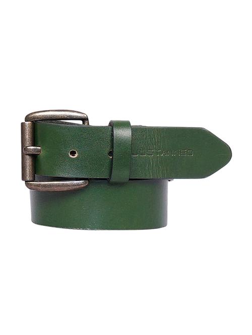 green leather belt - 15193460 - Standard Image - 1