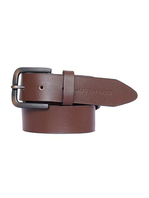 brown leather belt - 15193463 - Standard Image - 1