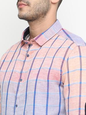 multi colored cotton casual shirt - 15195686 - Standard Image - 4