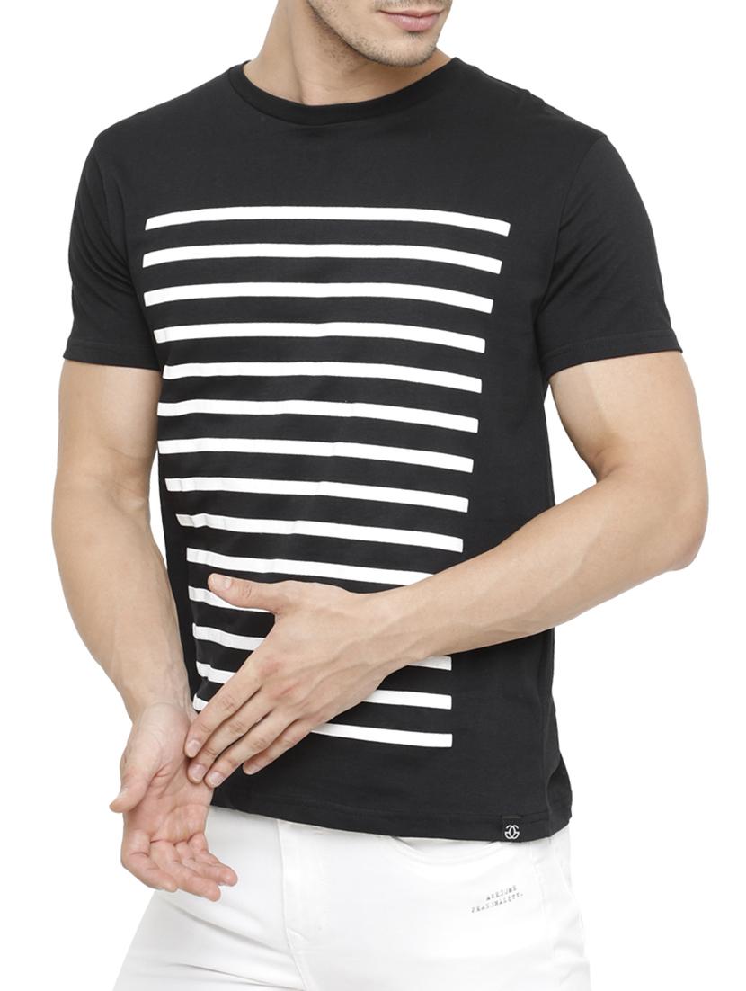 black cotton t-shirt - 15195832 - Zoom Image - 2