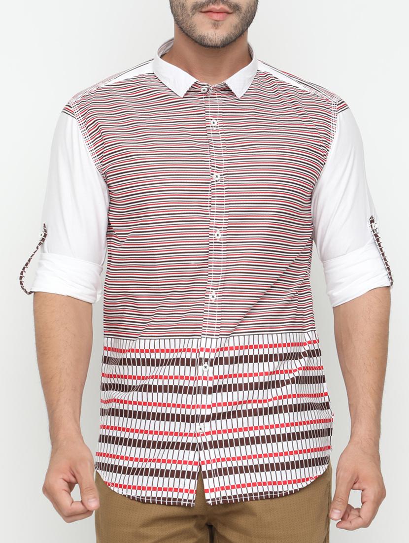 multi colored cotton casual shirt - 15195848 - Zoom Image - 1