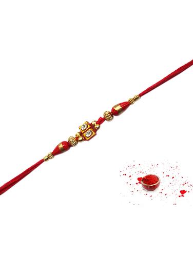 Mauli Thread Rakhi - 15196028 - Very Small Image - 1