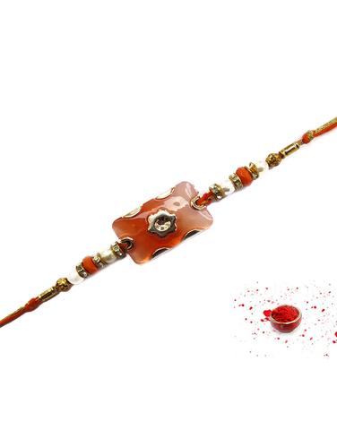 Mauli Thread Rakhi - 15196068 - Very Small Image - 1