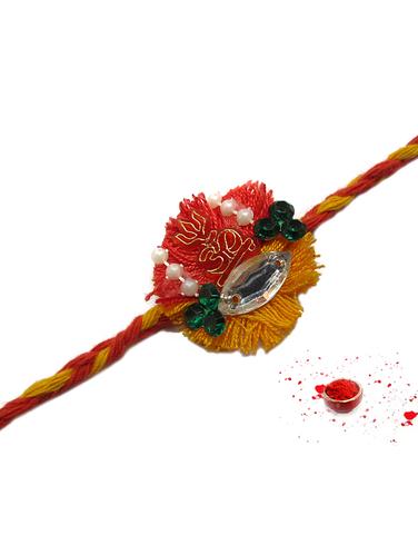 Mauli Thread Rakhi - 15196073 - Very Small Image - 1