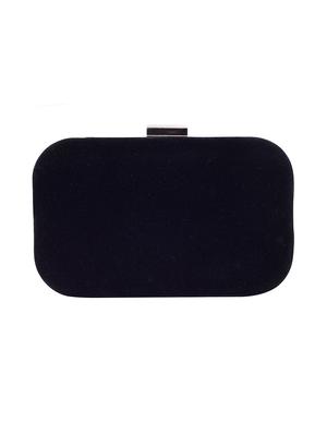 black velvet regular clutch - 15196163 - Standard Image - 2