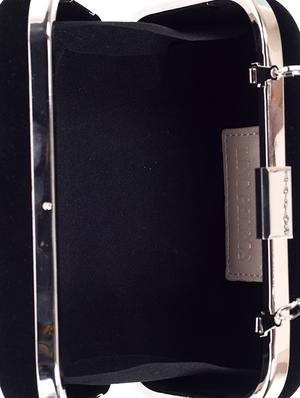 black velvet regular clutch - 15196163 - Standard Image - 3