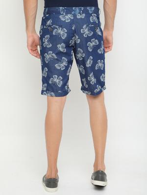 navy blue denim shorts - 15197095 - Standard Image - 3