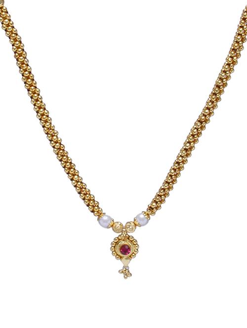 kohlapuri short necklace - 15198163 - Very Small Image - 1