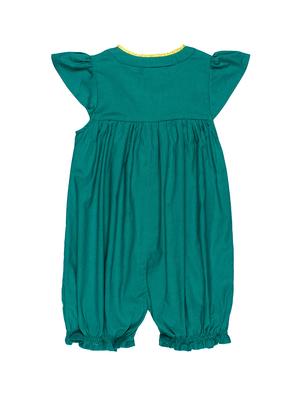 green cotton playsuit - 15199120 - Standard Image - 2