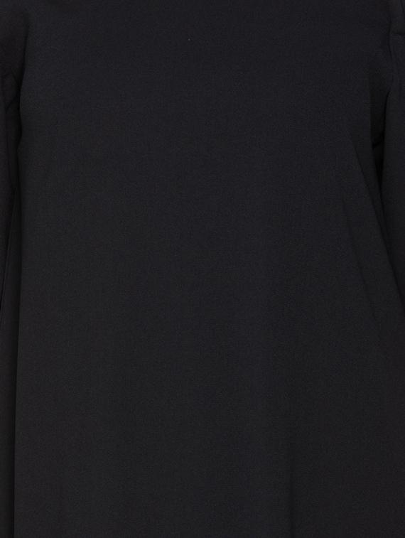 solid black single shoulder dress - 15201895 - Zoom Image - 5