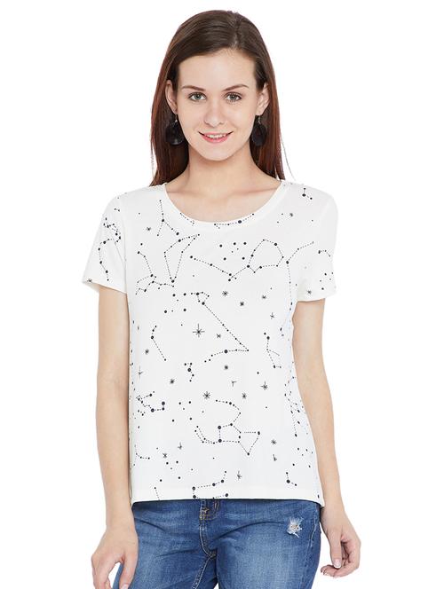 round neck galaxy tee - 15203863 - Standard Image - 1