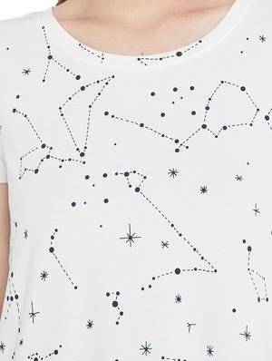 round neck galaxy tee - 15203863 - Standard Image - 5