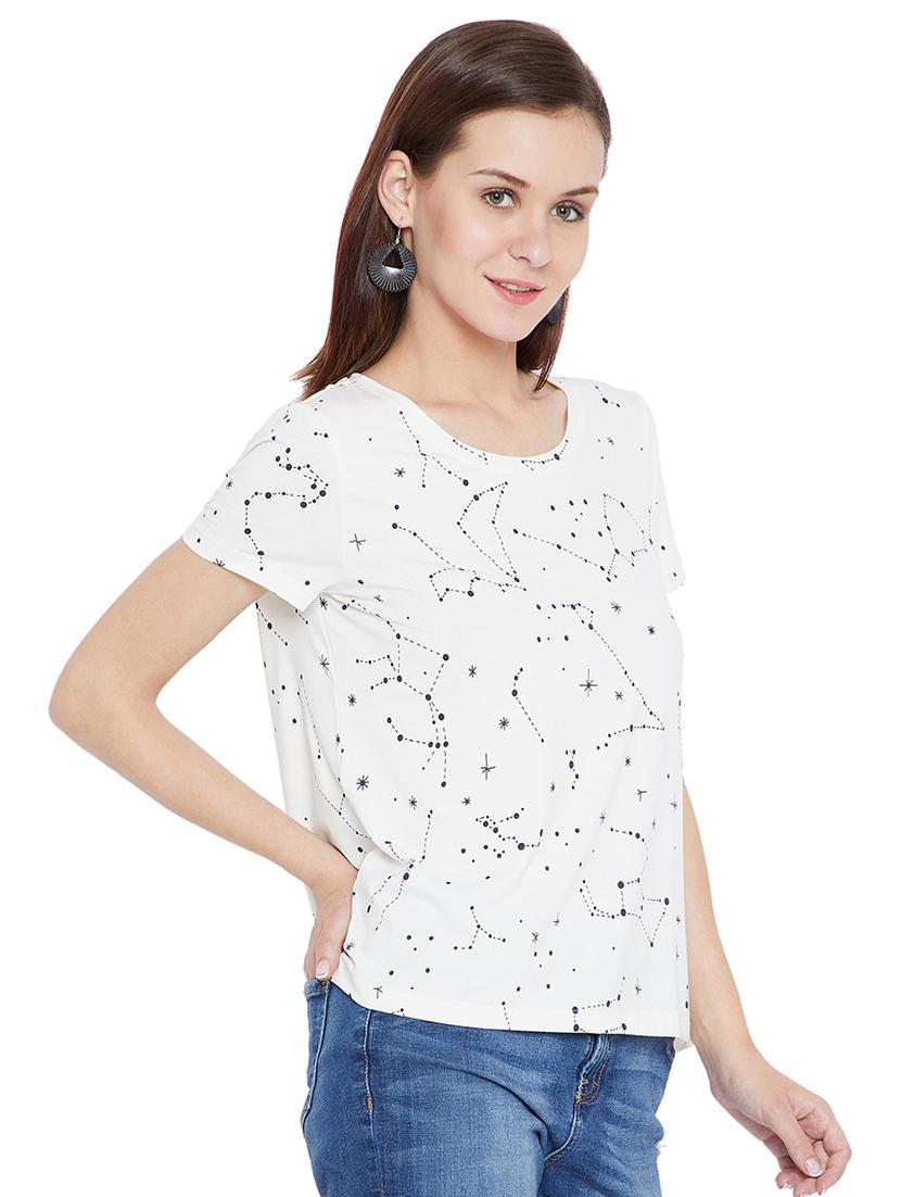 round neck galaxy tee - 15203863 - Zoom Image - 2
