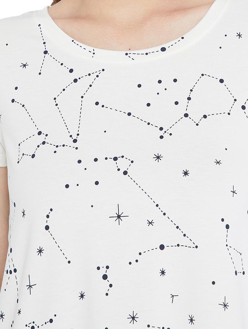 round neck galaxy tee - 15203863 - Zoom Image - 5