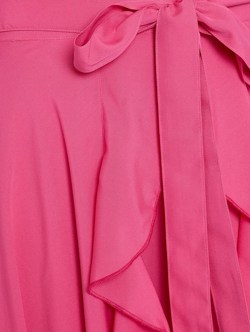 tie front ruffled palazzo - 15208260 - Zoom Image - 5