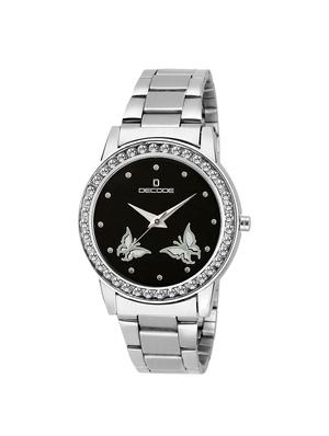 Decode Ladies Crystal Studded 21-030 Black Diamond Collection Watch for Women/Girls - 15211054 - Standard Image - 1