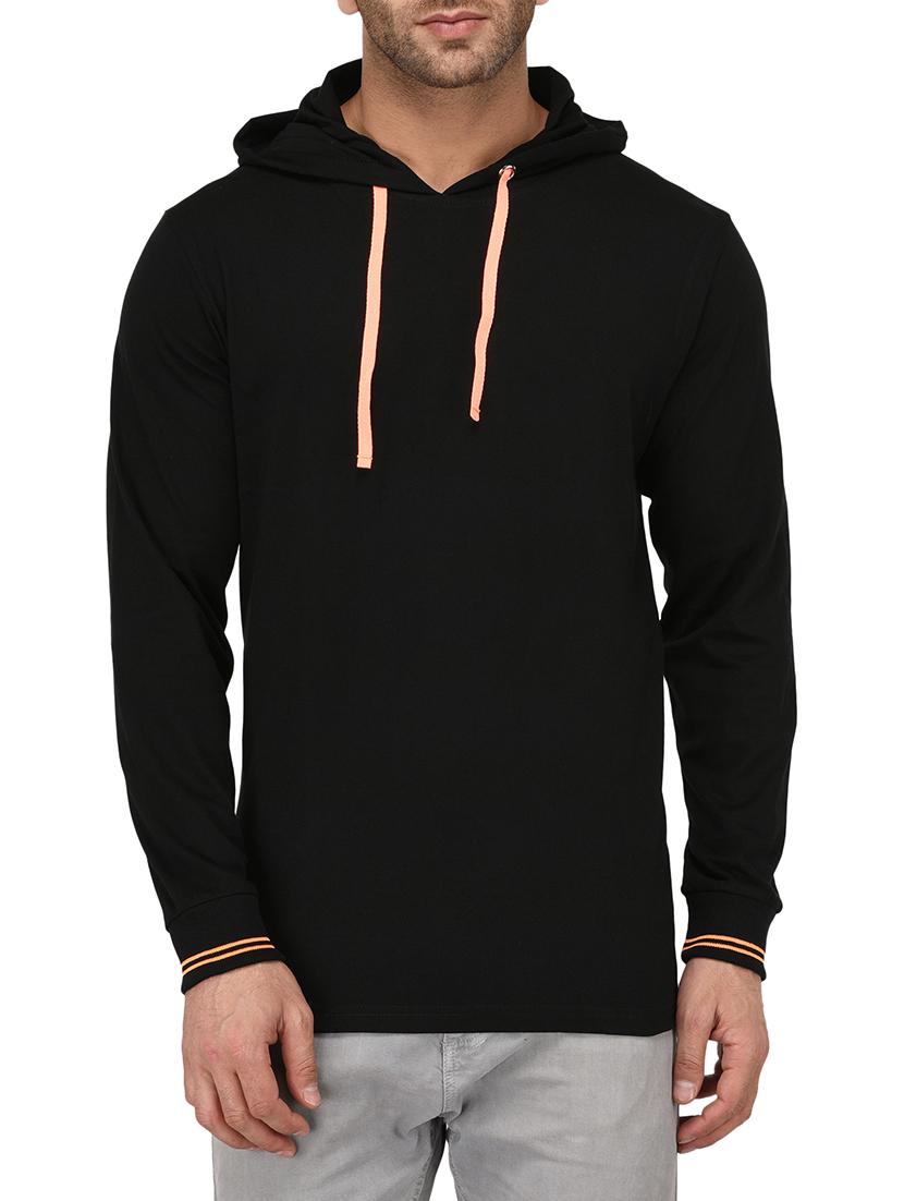 black cotton t-shirt - 15211080 - Zoom Image - 1