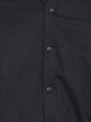 black cotton casual shirt - 15211958 - Standard Image - 4