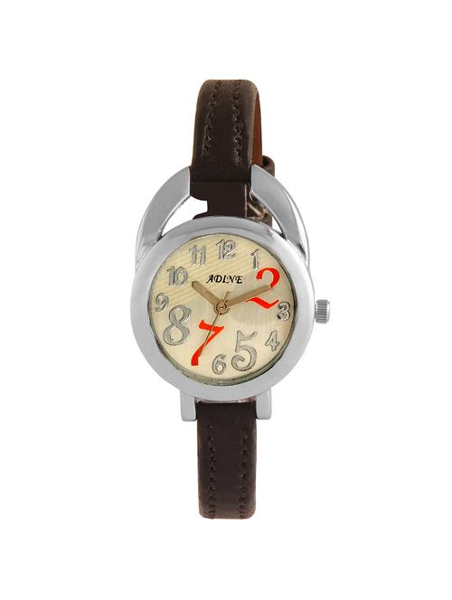 adine silver dial analog watch for women - 15211979 - Standard Image - 1