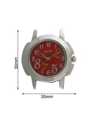 adine red dial analog watch for women - 15211983 - Standard Image - 4