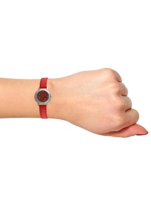 adine red dial analog watch for women - 15211983 - Standard Image - 5