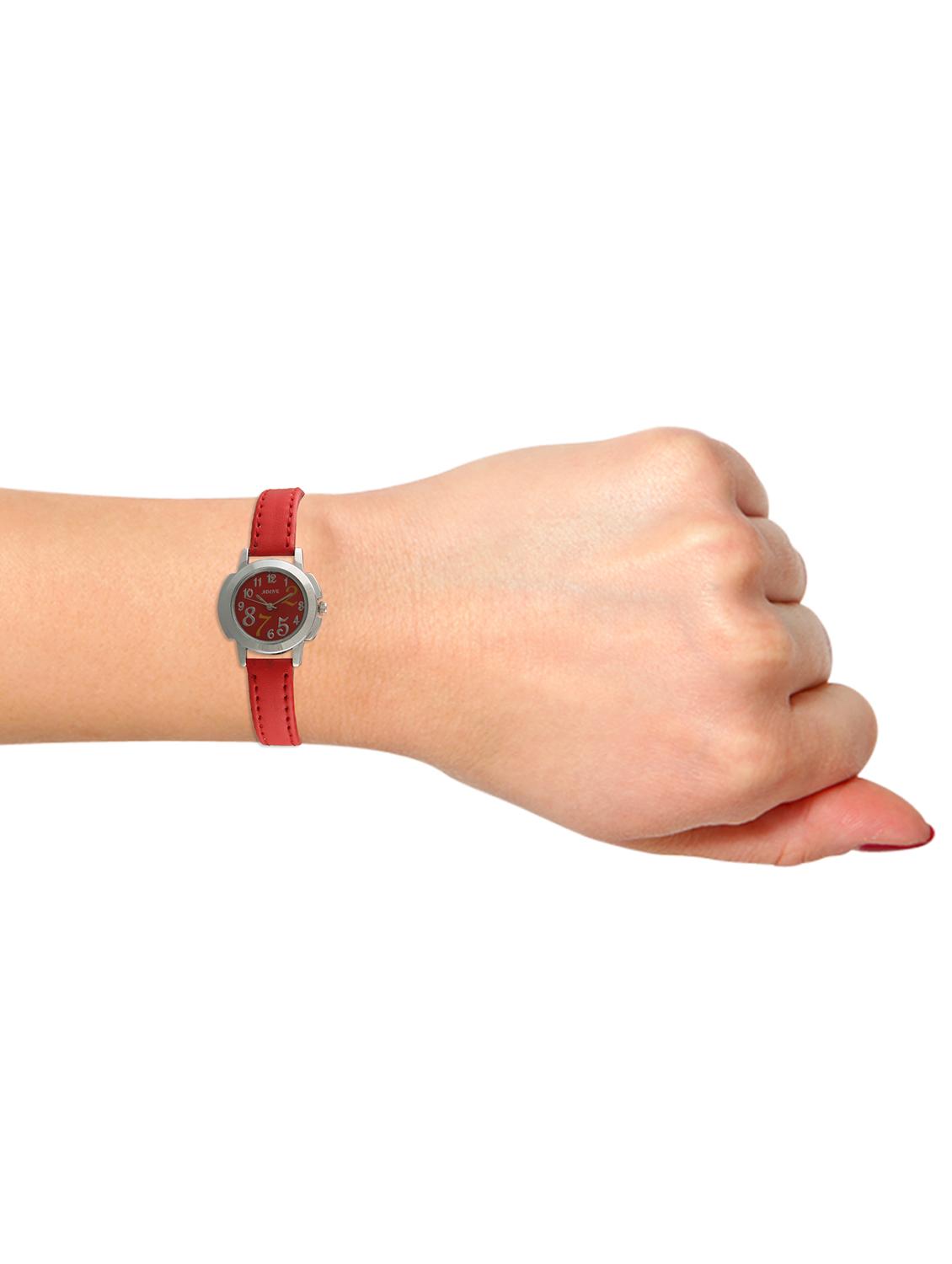 adine red dial analog watch for women - 15211983 - Zoom Image - 5
