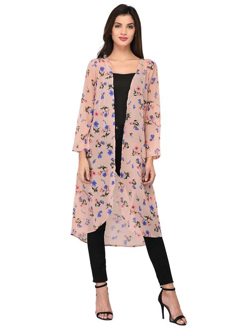 floral long shrug - 15213073 - Standard Image - 1