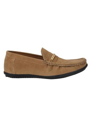 big fox brown suede slipon loafers - 15213817 - Standard Image - 2