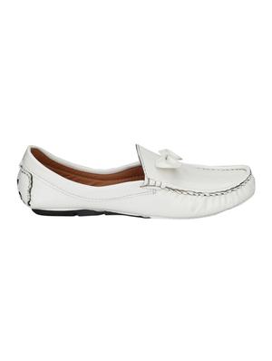 white slip on loafer - 15214058 - Standard Image - 2