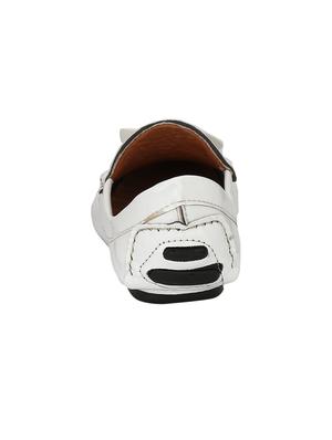 white slip on loafer - 15214058 - Standard Image - 3