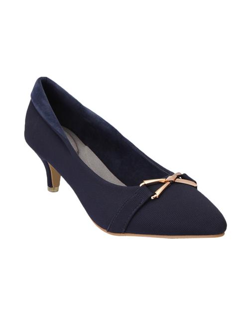 navy slip on pump - 15216245 - Standard Image - 1