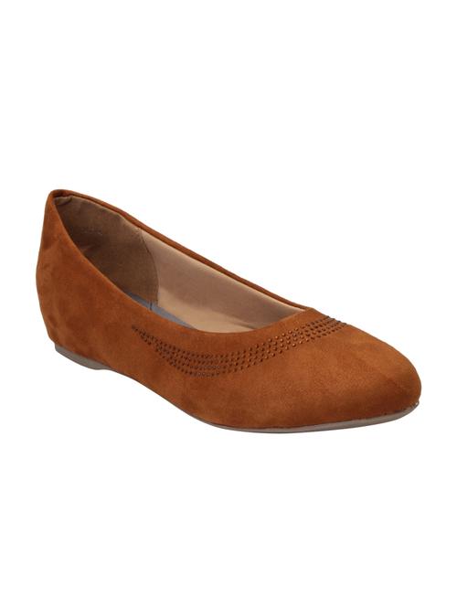brown slip on ballerina - 15216260 - Standard Image - 1
