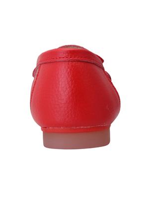 red slip on loafer - 15216275 - Standard Image - 3