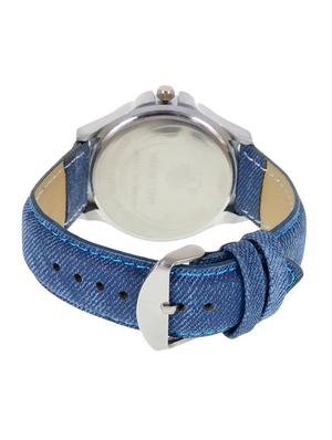 jay creation blue leather belt men's analog watch - 15216935 - Standard Image - 2