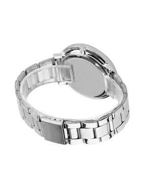 jay creation silver steel belt men's analog watch - 15216971 - Standard Image - 3