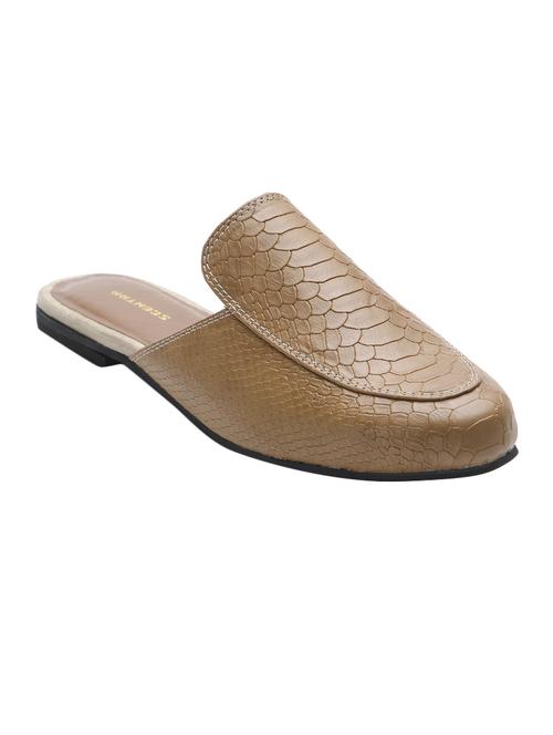 brown mules sandal - 15217697 - Standard Image - 1