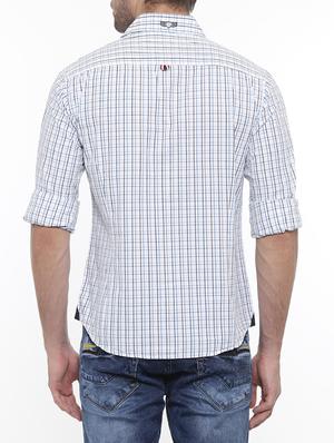 white cotton casual shirt - 15218165 - Standard Image - 3