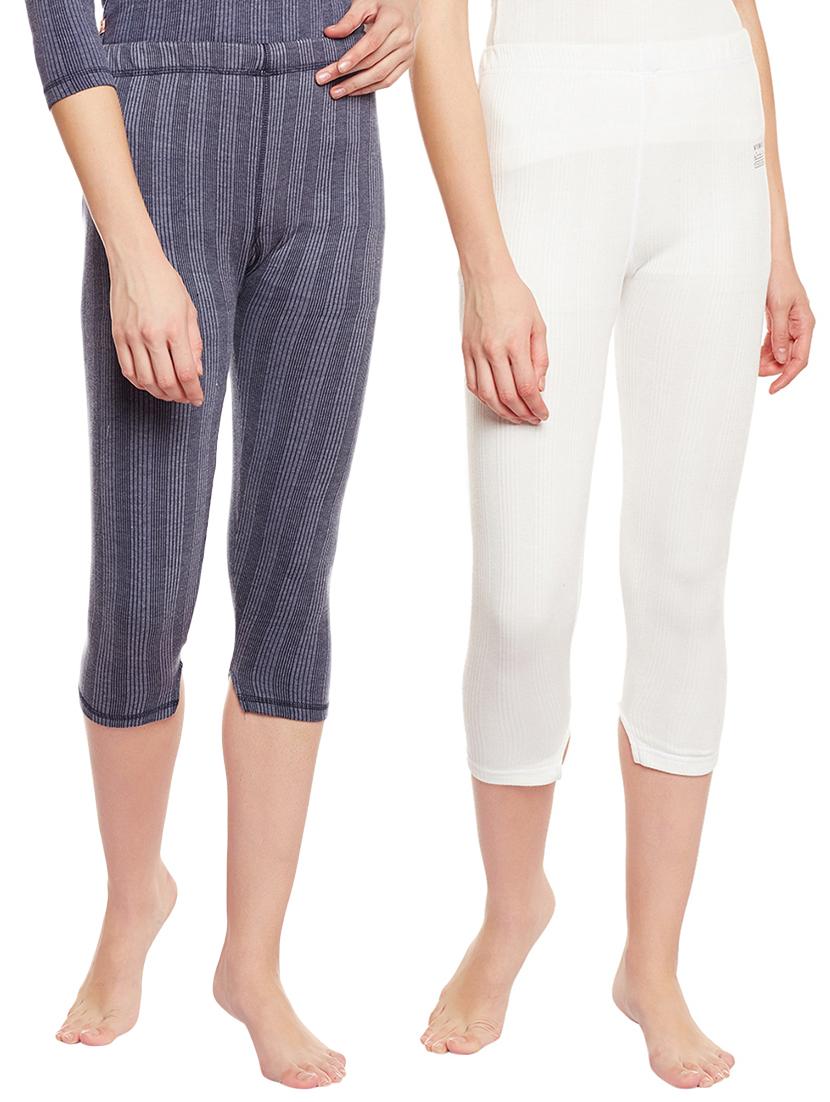 set of 2 multicolored cotton thermal bottoms - 15218381 - Zoom Image - 1
