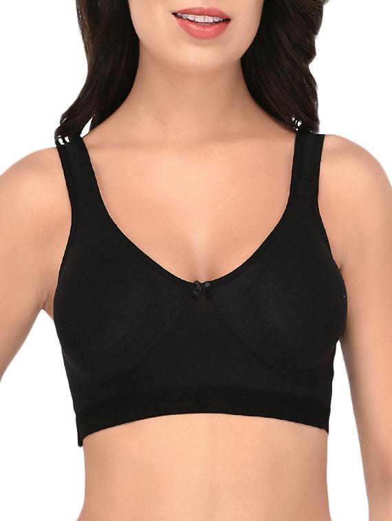 set of 2 bow patch bra - 15218482 - Zoom Image - 2