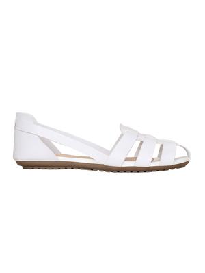 white closed back sandal - 15219190 - Standard Image - 2