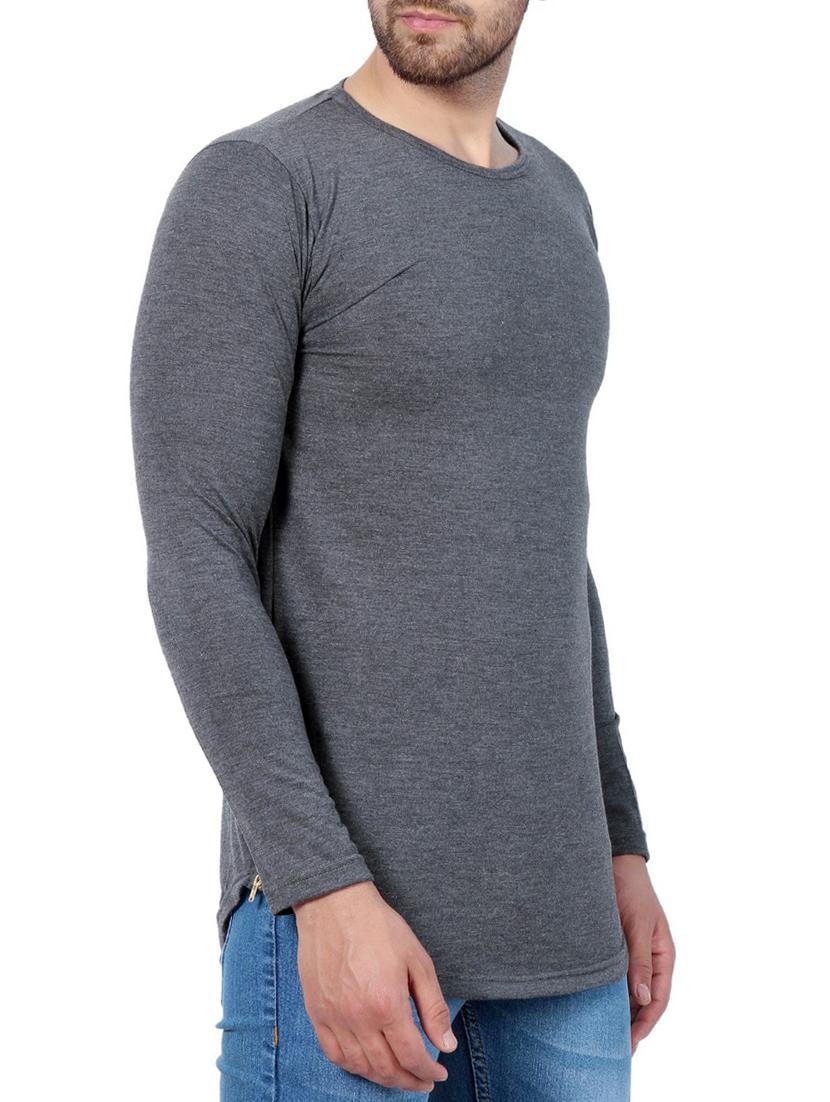 grey cotton t-shirt - 15219381 - Zoom Image - 2