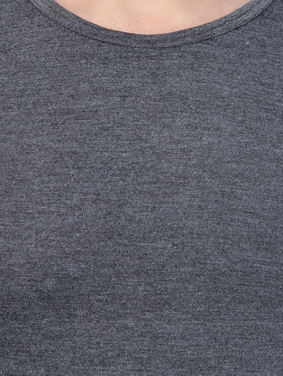 grey cotton t-shirt - 15219381 - Zoom Image - 4