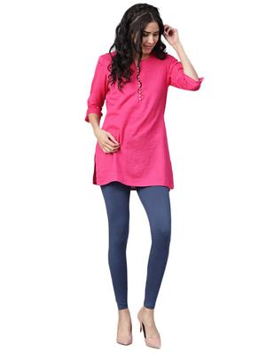 blue lycra legging - 15220532 - Standard Image - 4
