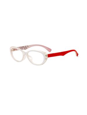 royal son full rim oval spectacle frame for women (rs06740er|53| transparent lens) - 15221498 - Standard Image - 2