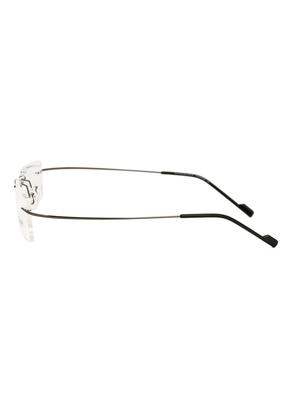 royal son rimless rectangular spectacle frame for women (rs02090er|50|transparent lens) - 15221514 - Standard Image - 3