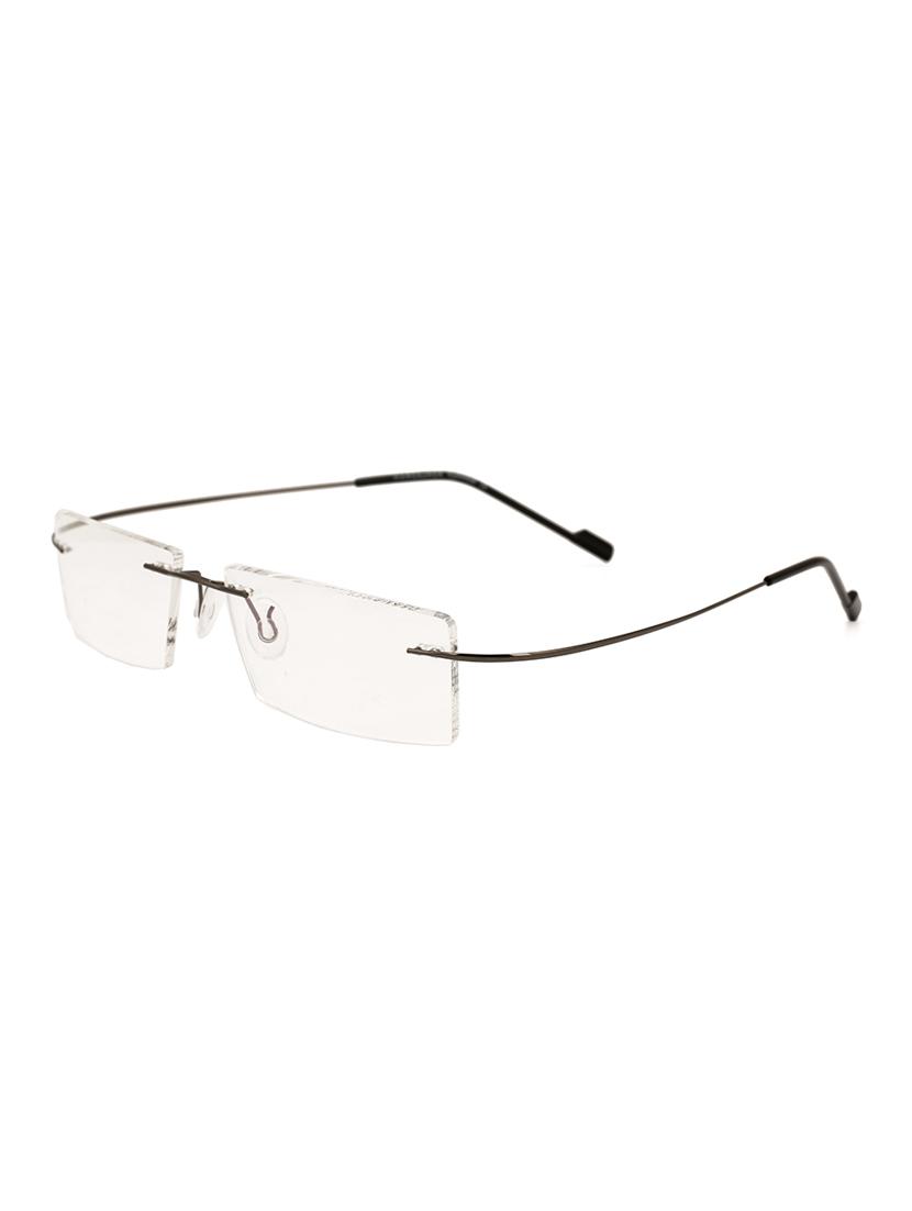 royal son rimless rectangular spectacle frame for women (rs02090er|50|transparent lens) - 15221514 - Zoom Image - 2