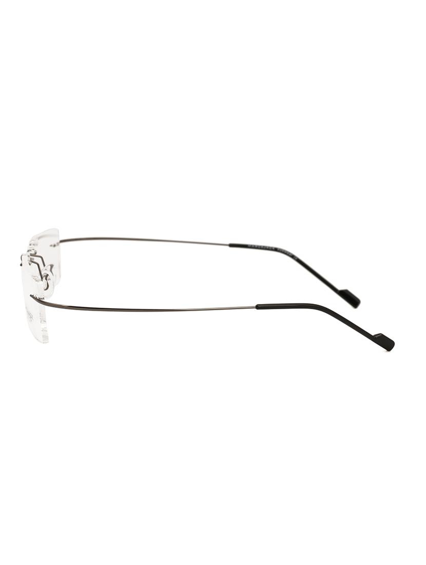royal son rimless rectangular spectacle frame for women (rs02090er|50|transparent lens) - 15221514 - Zoom Image - 3
