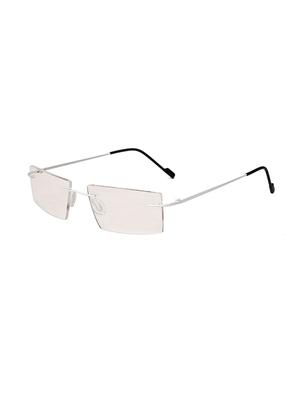 royal son rimless rectangular spectacle frame for women (rs02110er|50|transparent lens) - 15221516 - Standard Image - 2